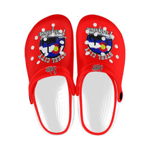 Load image into Gallery viewer, SC C red Custom Print Foam Clogs for Adults
