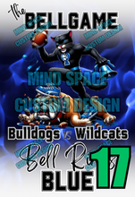 Load image into Gallery viewer, Bell Game High school Rival Shirts- Centennial Bulldogs and Central Wildcats
