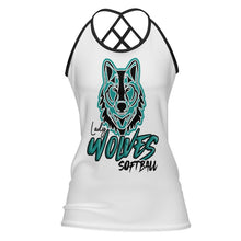 Load image into Gallery viewer, Women&#039;s Criss-Cross Open Back Tank Top Hollow out vest
