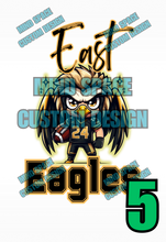 Load image into Gallery viewer, Cannon Game High school Rival Shirts- East Eagles and South Colts
