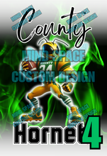 Load image into Gallery viewer, Pigskin Classic High school Rival Shirts- County Hornets and West Cyclones
