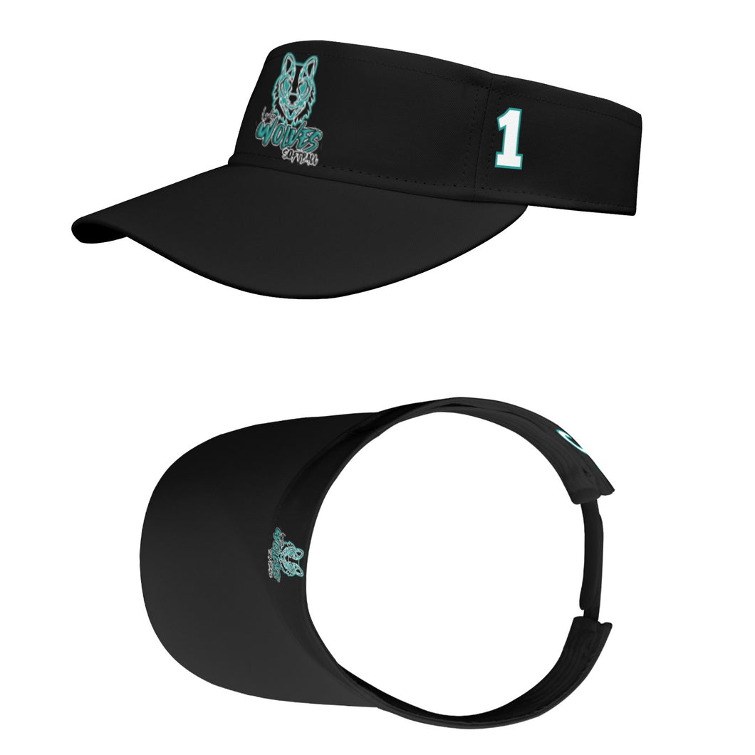 LW Viser All Over Print Sports Visor