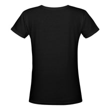 Load image into Gallery viewer, Steel City Sting oftballs (1) Women&#39;s Deep V-neck T-shirt (Model T19)
