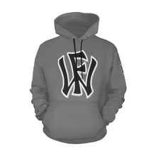 Load image into Gallery viewer, WF Sport Name/Number Grey no customization All Over Print Hoodie for Men (USA Size) (Model H13)
