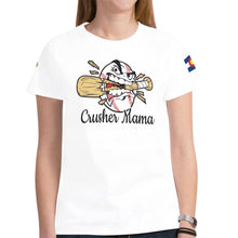 Load image into Gallery viewer, Crusher Mama 4 New All Over Print T-shirt for Women (Model T45)
