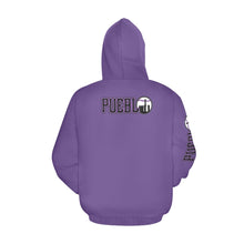 Load image into Gallery viewer, PS purple All Over Print Hoodie for Men (USA Size) (Model H13)
