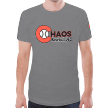 Load image into Gallery viewer, Chaos Baseball Dad New All Over Print T-shirt for Men (Model T45)
