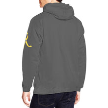 Load image into Gallery viewer, Cruisin&#39; for Cure 4 Grey All Over Print Hoodie for Men (USA Size) (Model H13)
