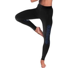 Load image into Gallery viewer, Central Wildcats Leggings 2 Women&#39;s Low Rise Leggings (Invisible Stitch) (Model L05)
