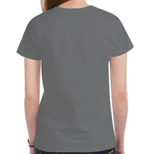 Load image into Gallery viewer, WF Women Mesh Grey New All Over Print T-shirt for Women (Model T45)
