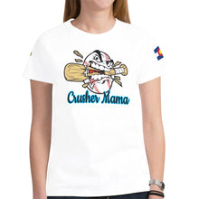 Load image into Gallery viewer, Crusher Mama 4f New All Over Print T-shirt for Women (Model T45)
