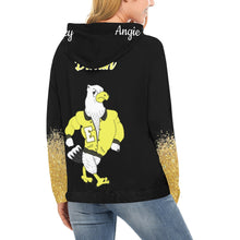 Load image into Gallery viewer, EAGLES 3 dance mom All Over Print Hoodie for Women (USA Size) (Model H13)
