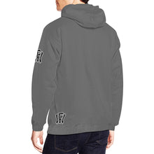 Load image into Gallery viewer, WF Sport Name/Number Grey no customization All Over Print Hoodie for Men (USA Size) (Model H13)
