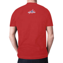 Load image into Gallery viewer, All American Red New All Over Print T-shirt for Men (Model T45)
