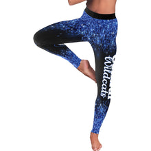 Load image into Gallery viewer, Central Wildcats Leggings 3f Women&#39;s Low Rise Leggings (Invisible Stitch) (Model L05)
